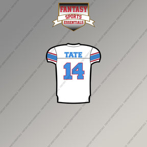 2026 Tennessee Titans Away Jersey Magnets