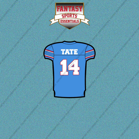 2026 Tennessee Titans Home Jersey Car Decals