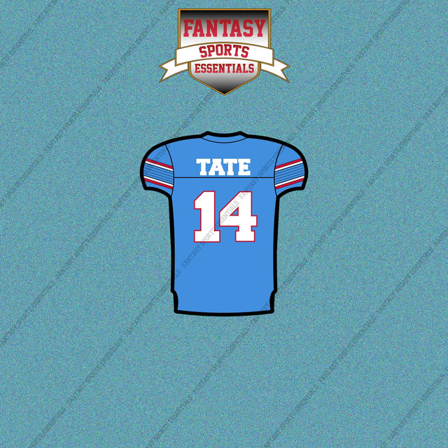2026 Tennessee Titans Home Jersey Car Decals