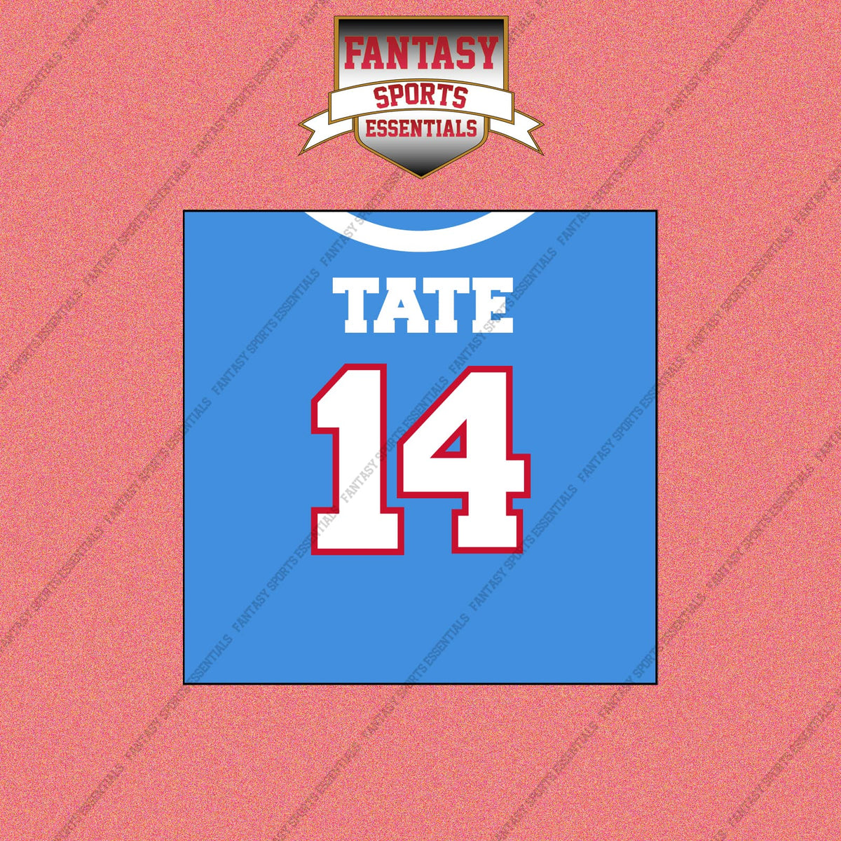 2026 Tennessee Titans Home Jersey Wall Art Prints