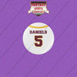 2026 Washington Commanders Away Jersey Buttons