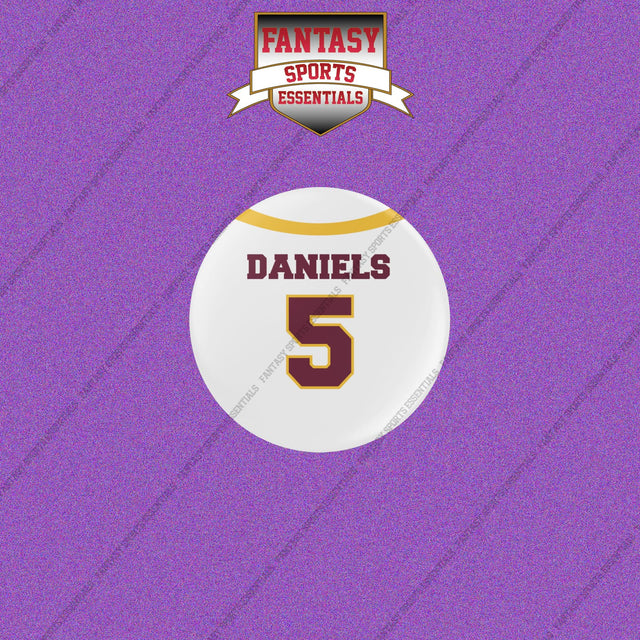 2026 Washington Commanders Away Jersey Buttons