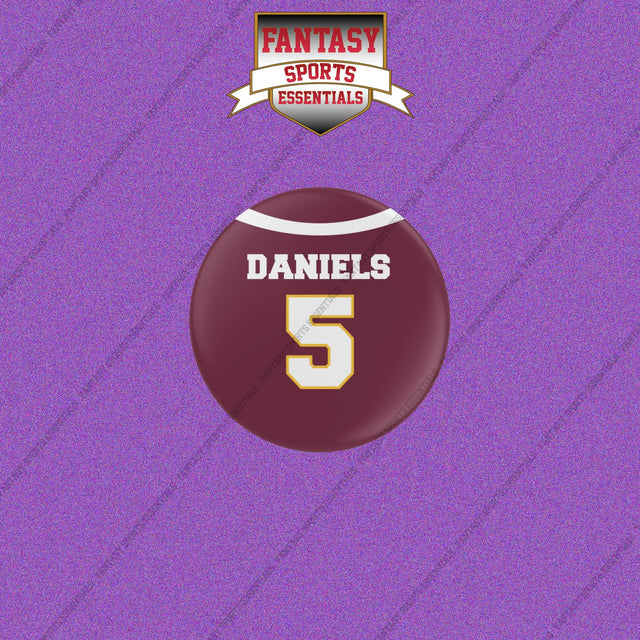 2026 Washington Commanders Home Jersey Buttons