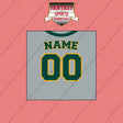 Athletics Personalized Current Away Jersey Wall Art Prints