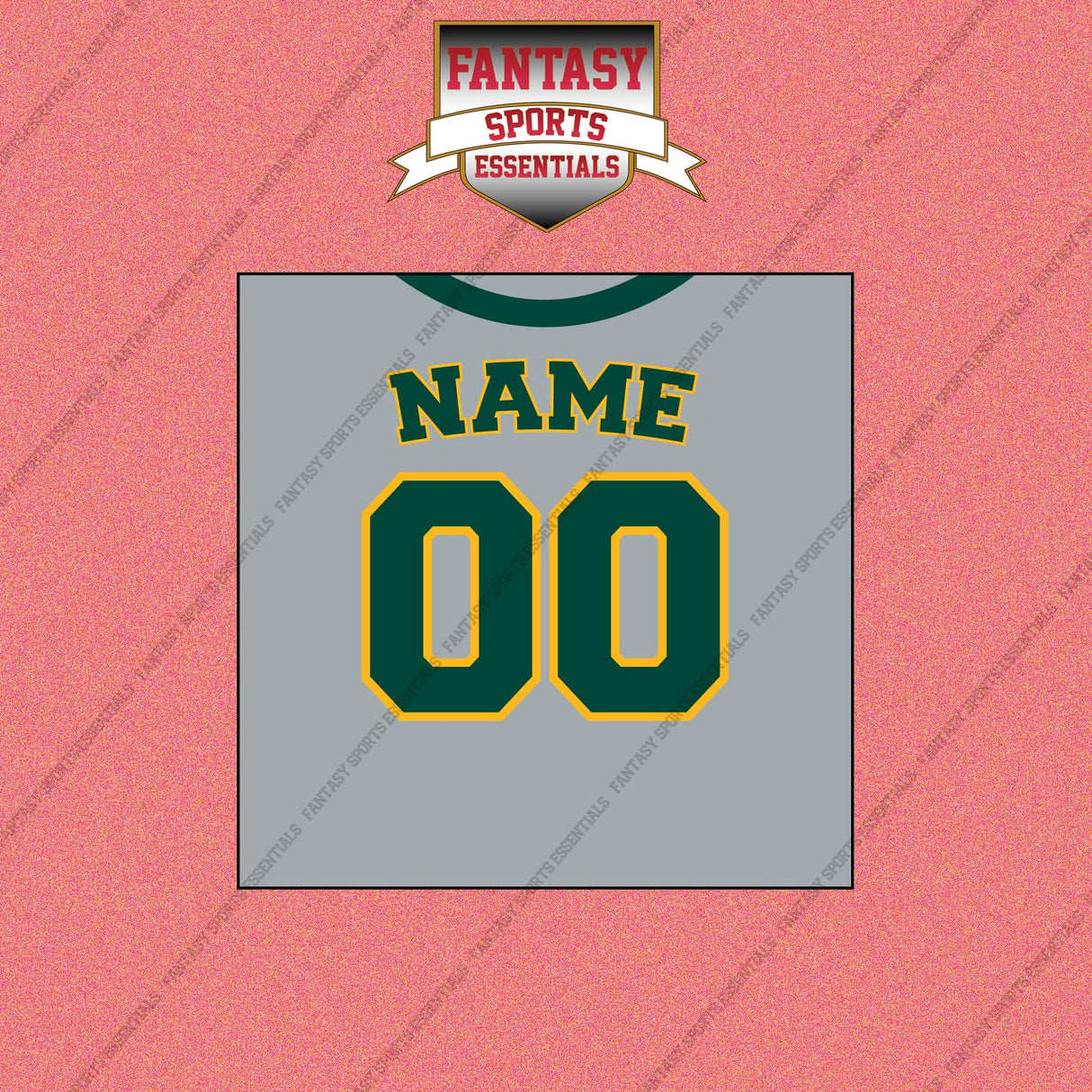 Athletics Personalized Current Away Jersey Wall Art Prints