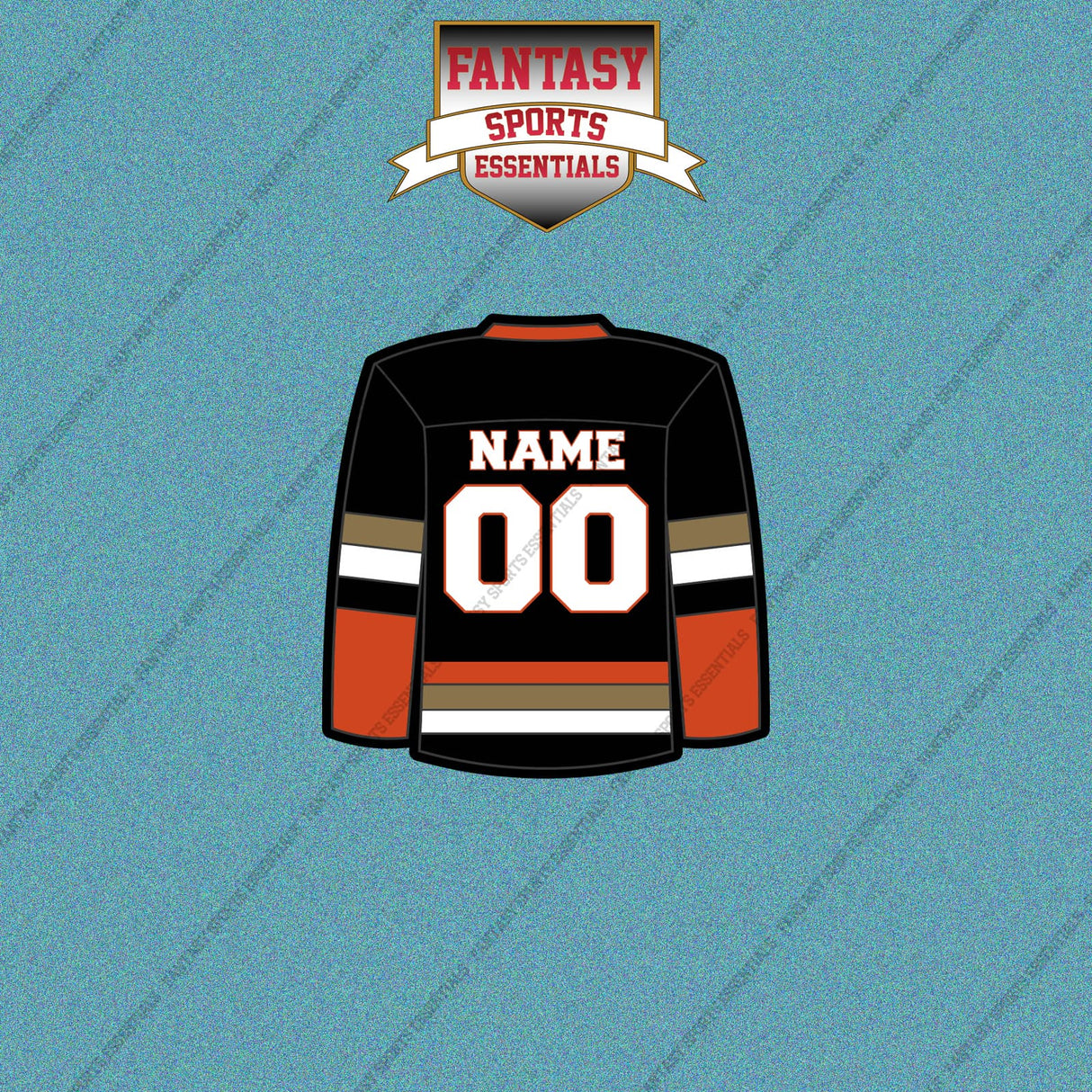 Anaheim Ducks Personalized Current Home Jersey Car Decals