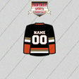 Anaheim Ducks Personalized Current Home Jersey Glossy Stickers