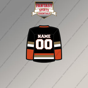 Anaheim Ducks Personalized Current Home Jersey Magnets