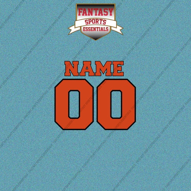Anaheim Ducks Personalized Current Name and Number Car Decals