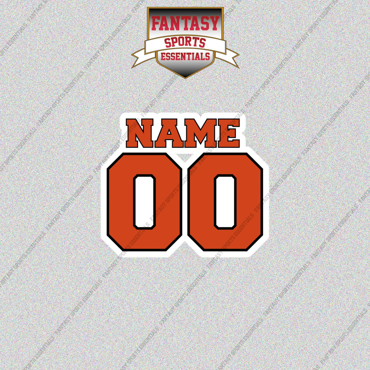 Anaheim Ducks Personalized Current Name and Number Glossy Stickers