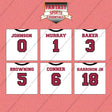 Arizona Cardinals 2025 Away Jersey Wall Art Prints (Choose Your Player) Page 1
