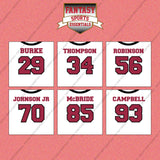 Arizona Cardinals 2025 Away Jersey Wall Art Prints (Choose Your Player) Page 2