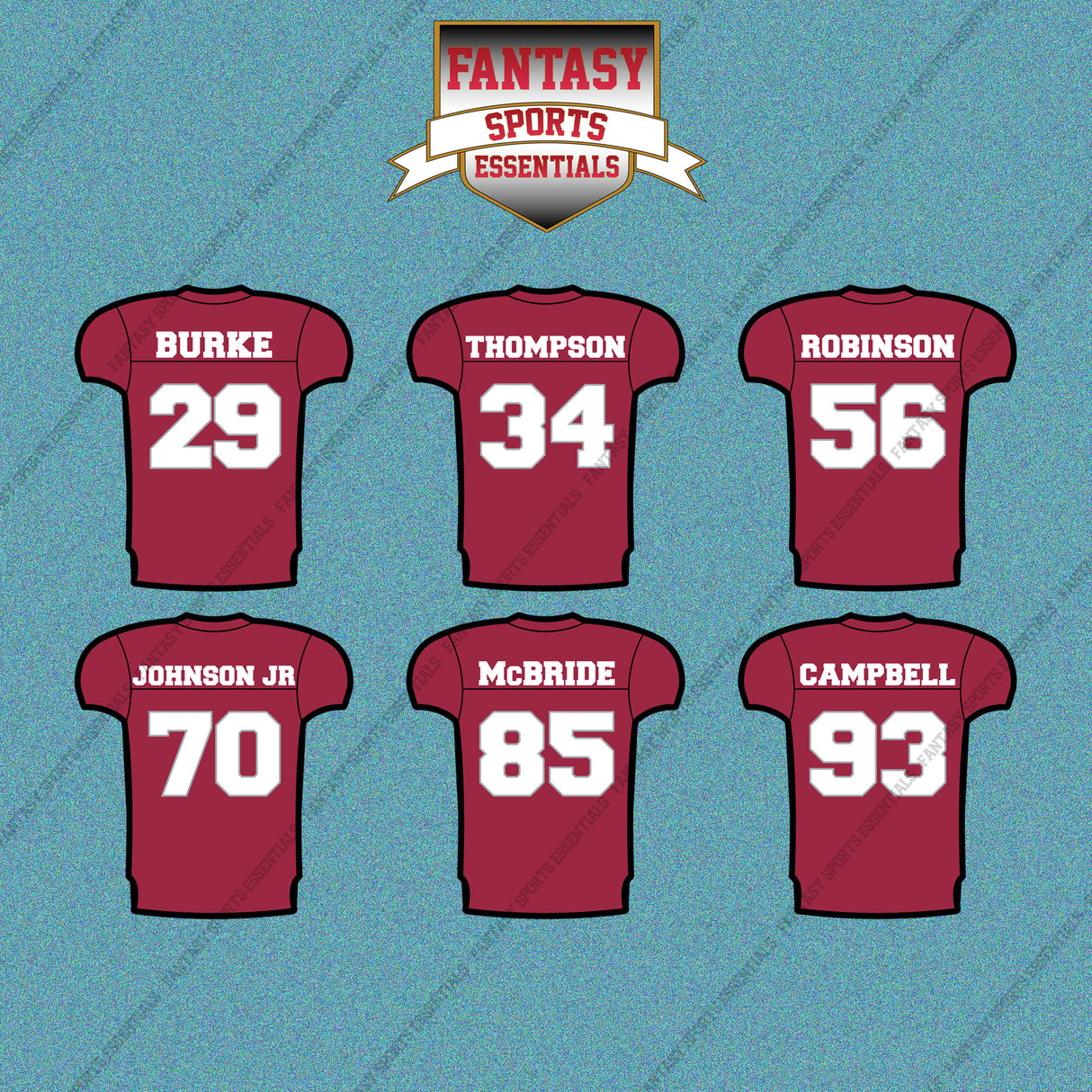 Arizona Cardinals 2025 Home Jersey Car Decals (Choose Your Player) Page 2