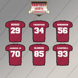 Arizona Cardinals 2025 Home Jersey Magnets (Choose Your Player) Page 2