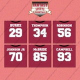 Arizona Cardinals 2025 Home Jersey Wall Art Prints (Choose Your Player) Page 2