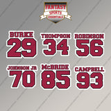 Arizona Cardinals 2025 Name and Number Magnets (Choose Your Player) Page 2