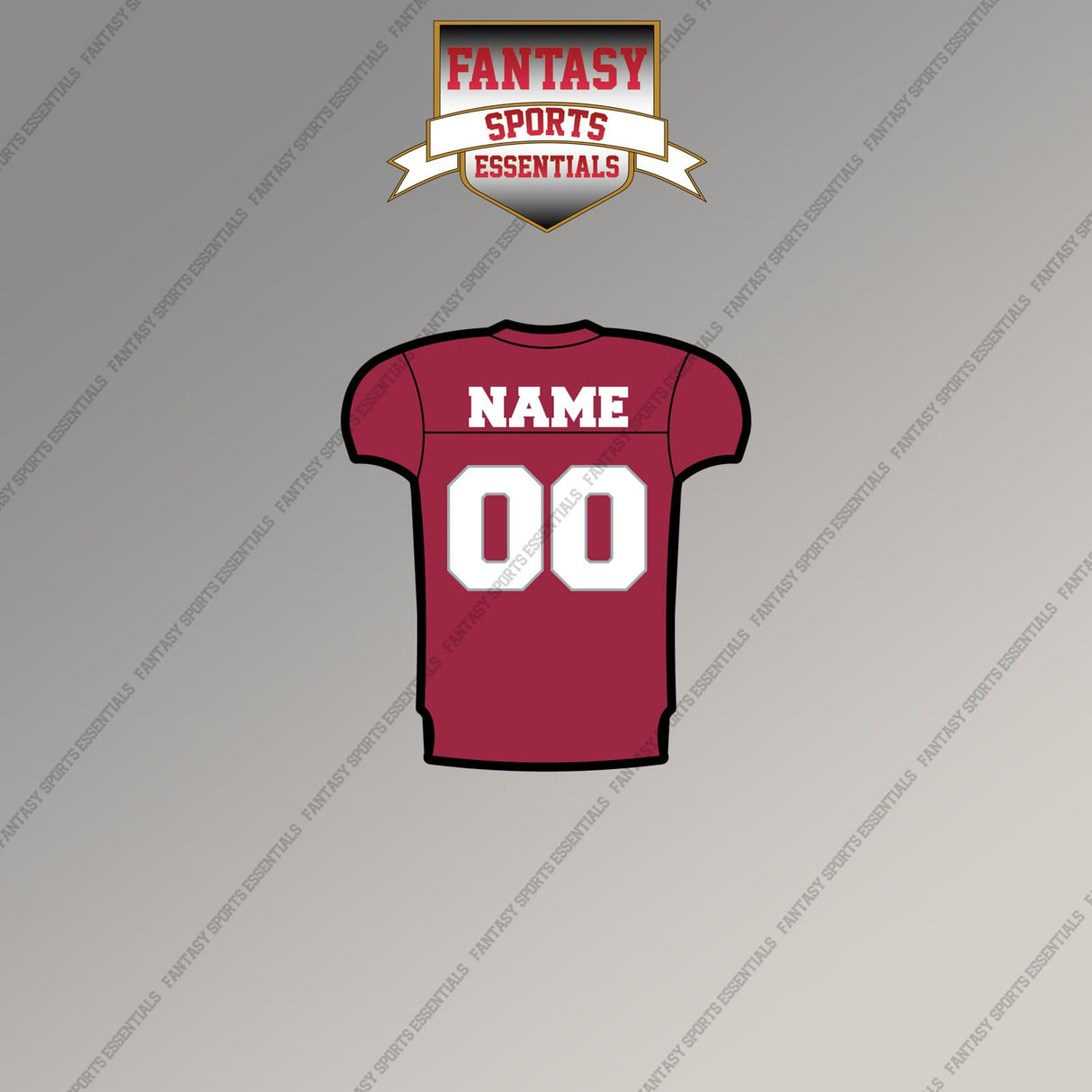 Arizona Cardinals Personalized Current Home Jersey Magnets