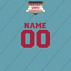 Arizona Cardinals Personalized Current Name and Number Car Decals