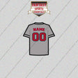 Arizona Diamondbacks Personalized Current Away Jersey Glossy Stickers