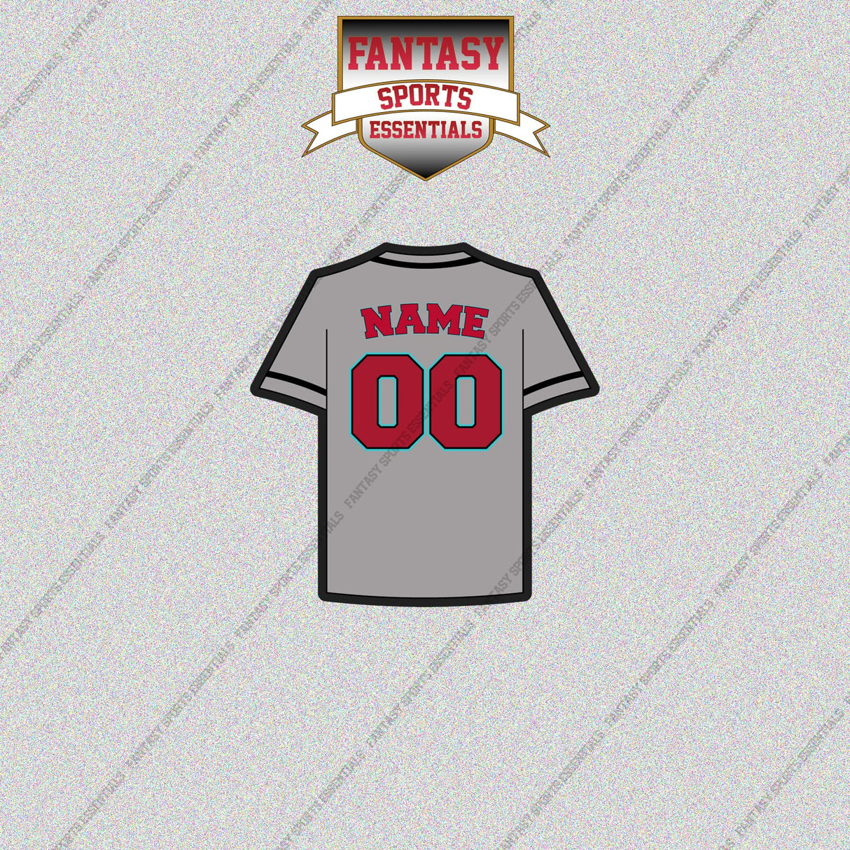 Arizona Diamondbacks Personalized Current Away Jersey Glossy Stickers