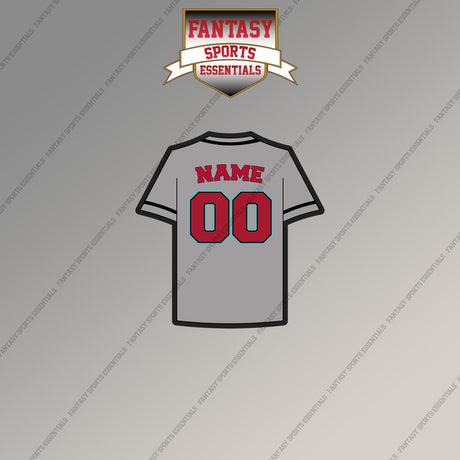 Arizona Diamondbacks Personalized Current Away Jersey Magnets