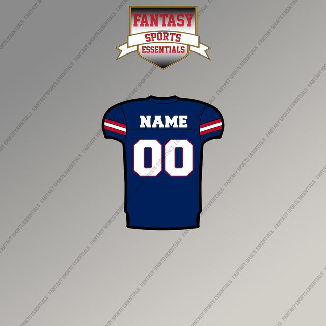Arizona Wildcats Football Personalized Current Home Jersey Magnets