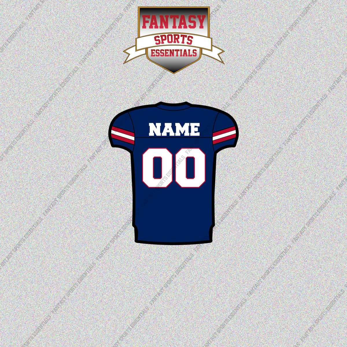 Arizona Wildcats Football Personalized Home Jersey Glossy Stickers