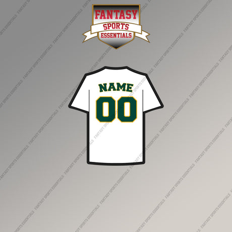 Athletics Personalized Current Home Jersey Magnets