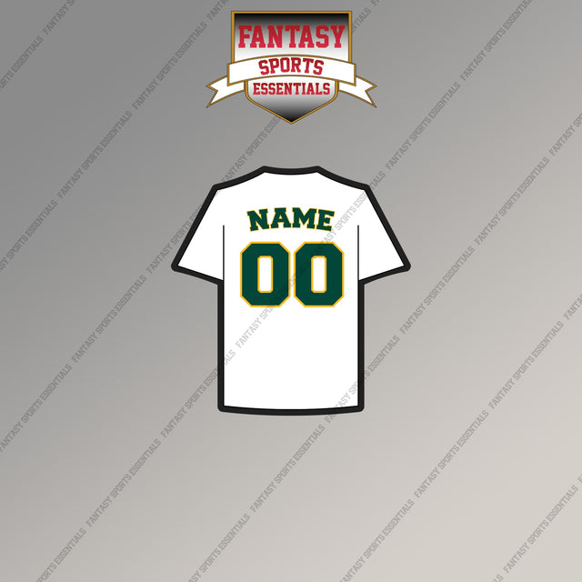 Athletics Personalized Current Home Jersey Magnets