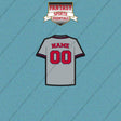 Atlanta Braves Personalized Current Away Jersey Car Decals