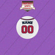 Atlanta Braves Personalized Current Home Jersey Buttons