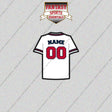 Atlanta Braves Personalized Current Home Jersey Glossy Stickers