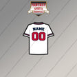 Atlanta Braves Personalized Current Home Jersey Magnets