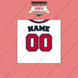 Atlanta Braves Personalized Current Home Jersey Wall Art Prints