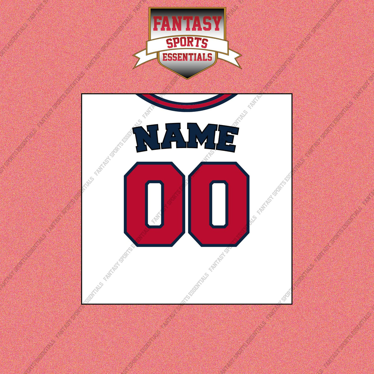 Atlanta Braves Personalized Current Home Jersey Wall Art Prints
