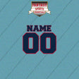 Atlanta Braves Personalized Current Name and Number Car Decals
