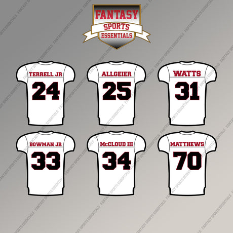 Atlanta Falcons 2025 Away Jersey Magnets (Choose Your Player) Page 2