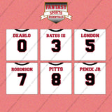 Atlanta Falcons 2025 Away Jersey Wall Art Prints (Choose Your Player) Page 1