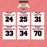 Atlanta Falcons 2025 Away Jersey Wall Art Prints (Choose Your Player) Page 2