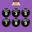 Atlanta Falcons 2025 Home Jersey Button Pins (Choose Your Player) Page 1