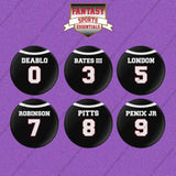 Atlanta Falcons 2025 Home Jersey Button Pins (Choose Your Player) Page 1