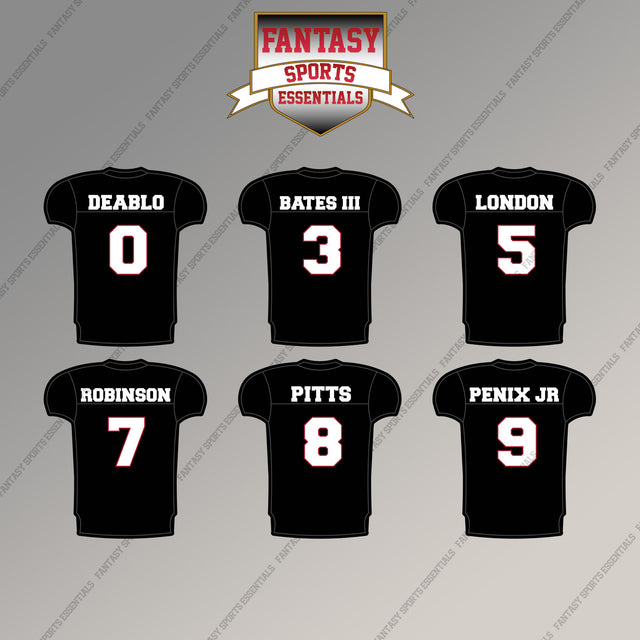 Atlanta Falcons 2025 Home Jersey Magnets (Choose Your Player) Page 1