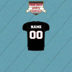 Atlanta Falcons Personalized Current Home Jersey Car Decals