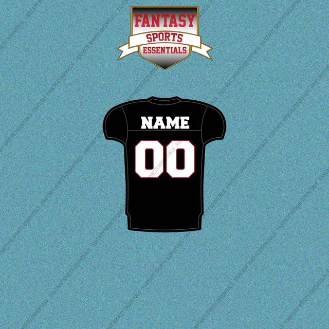 Atlanta Falcons Personalized Current Home Jersey Car Decals
