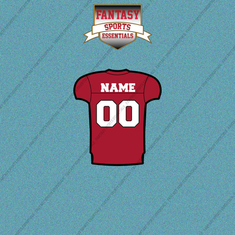 Atlanta Falcons Personalized Current Home Jersey Car Decals