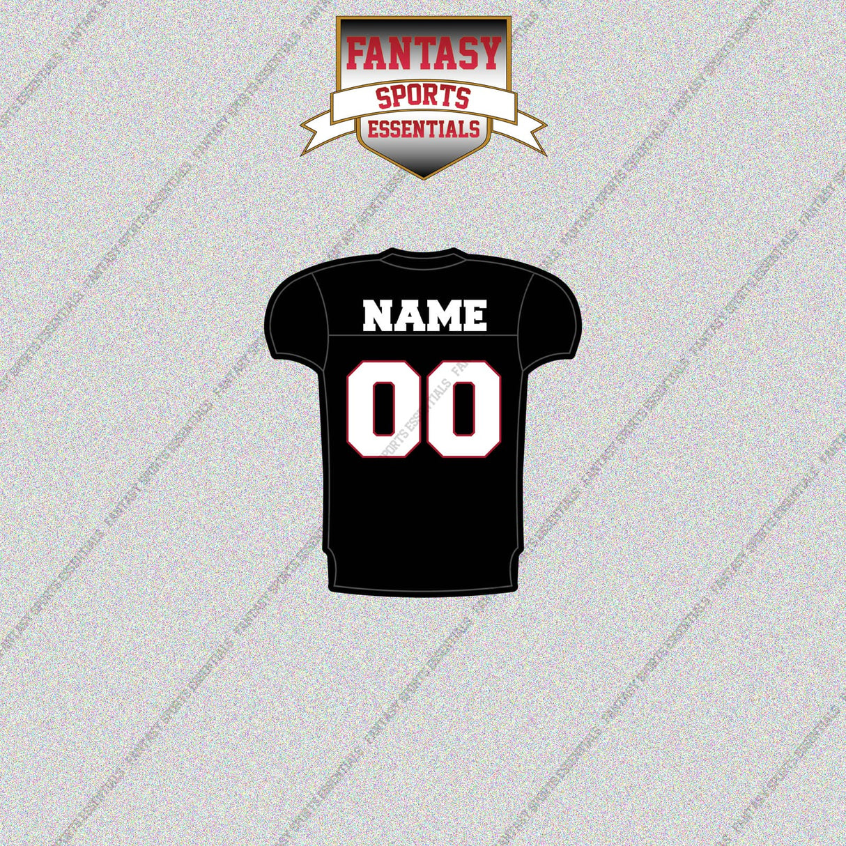 Atlanta Falcons Personalized Current Home Jersey Glossy Stickers
