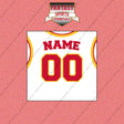 Atlanta Hawks Personalized Current Away Jersey Wall Art Prints