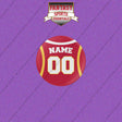 Atlanta Hawks Personalized Current Home Jersey Button Pins