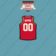 Atlanta Hawks Personalized Current Home Jersey Car Decals