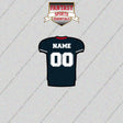 2000s Buffalo Bills Personalized Home Jersey Glossy Stickers